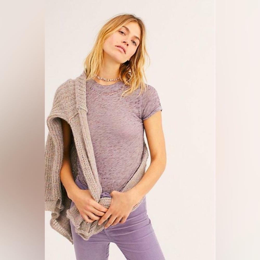 We The Free Purple Night Sky Tee